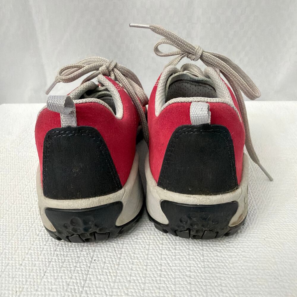 Scarpa Mojito Shoes Womens 7.5 Approach Hiking Walking Red Suede Low Top - Picture 8 of 11